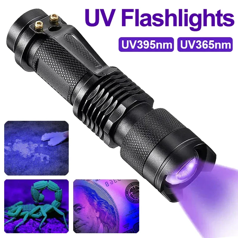 Avtoit | LED UV Flashlight - Ultraviolet Inspection Lamp for Pet Urine and Stain Detection
