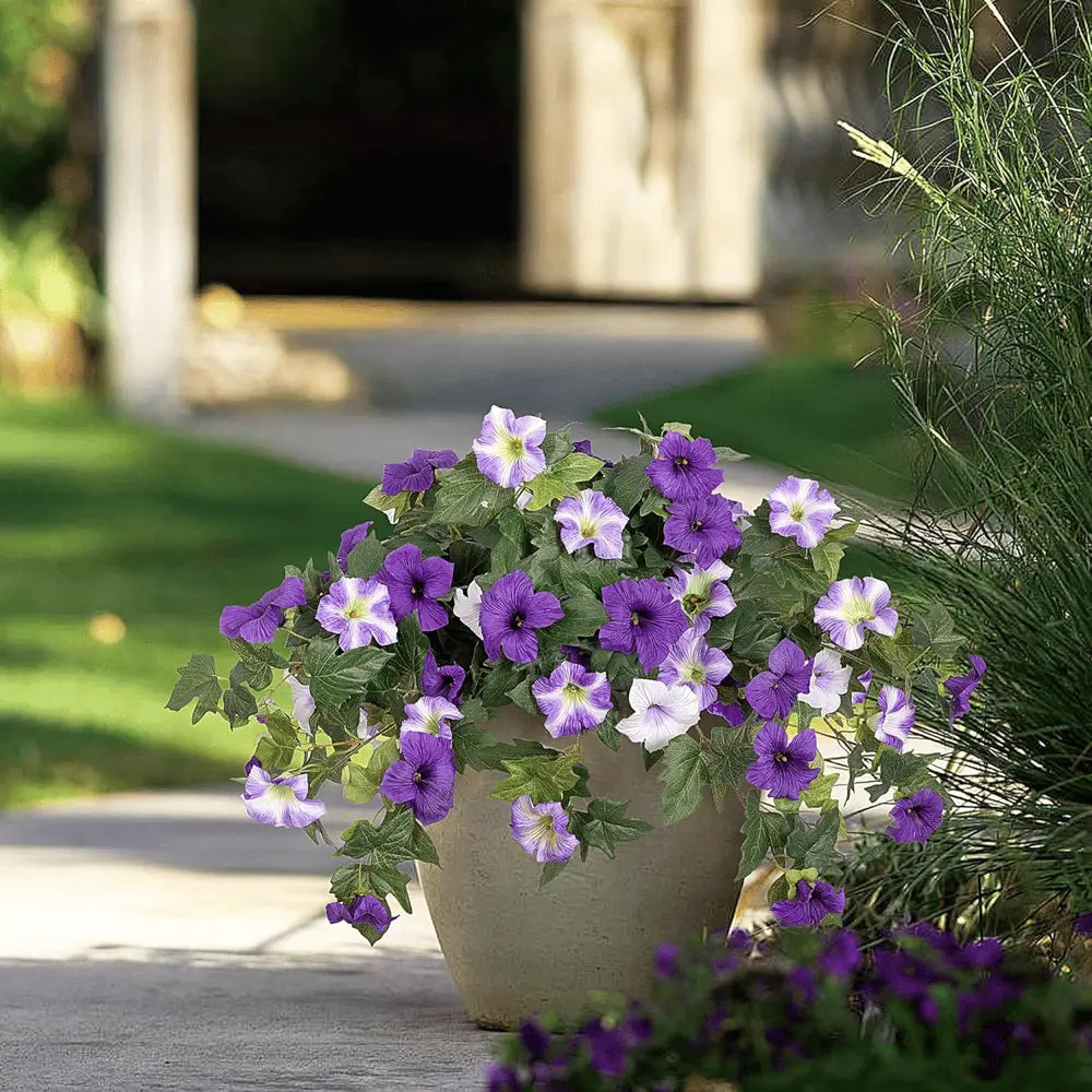 Avtoit | Spring-like Artificial Petunias made of Silk