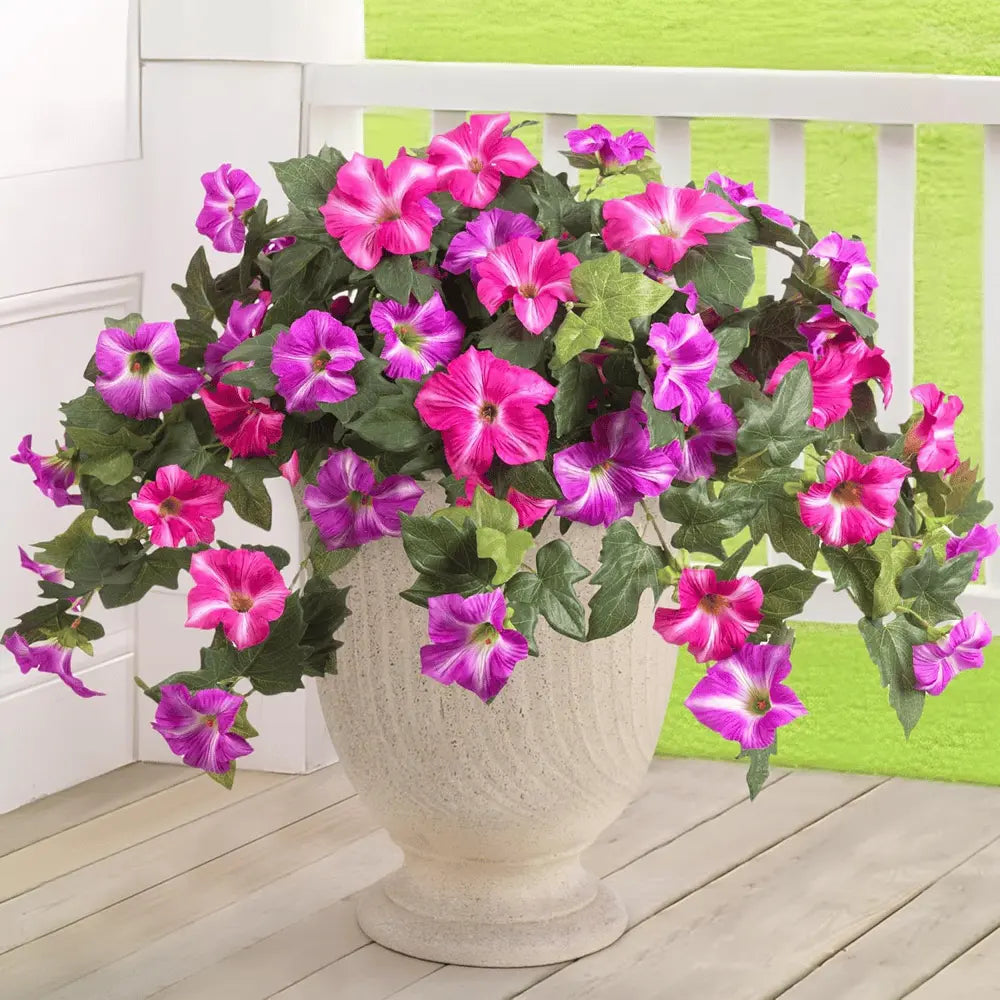 Avtoit | Spring-like Artificial Petunias made of Silk