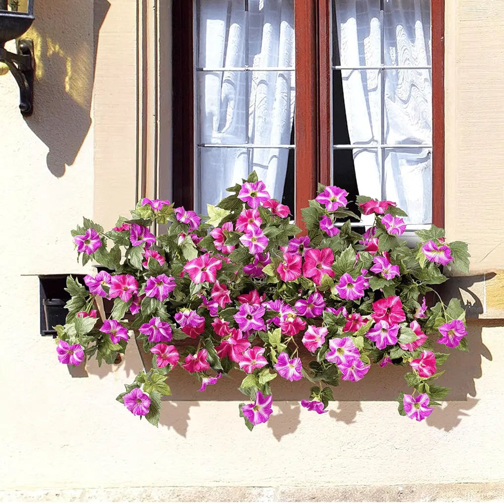 Avtoit | Spring-like Artificial Petunias made of Silk