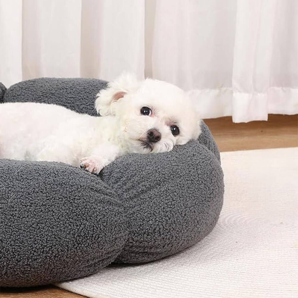 Avtoit | Flower Heat Full Support Washable Decoration Dog & Cat Bed