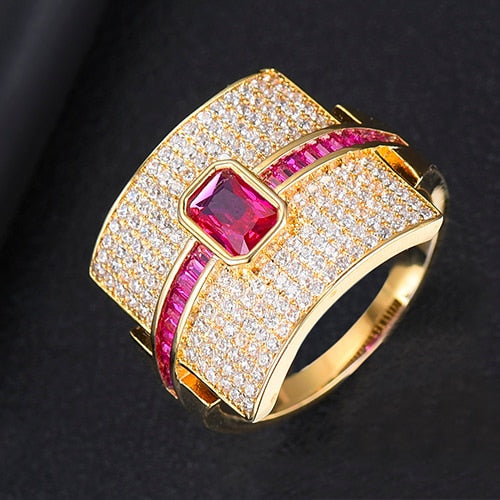 Avtoit | Monaco Design Luxury Statement Stackable Ring For Women