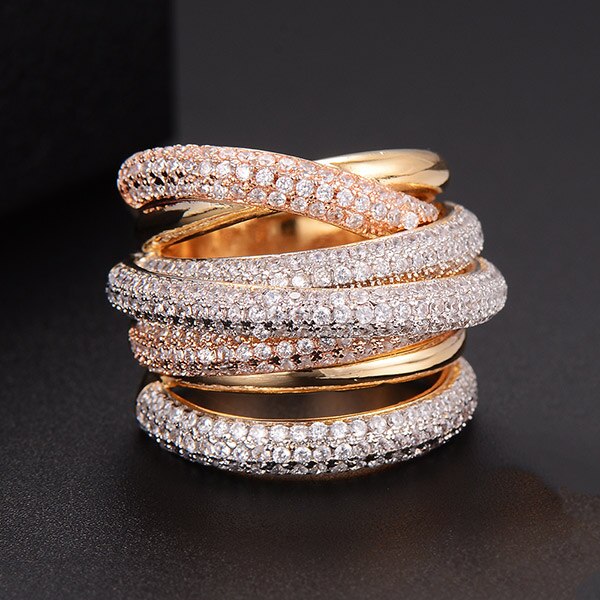Avtoit | Monaco Design Luxury Statement Stackable Ring For Women