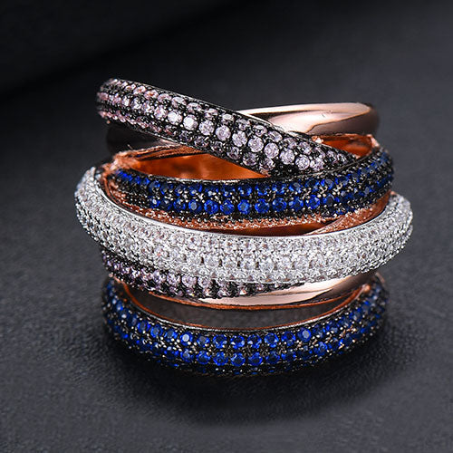 Avtoit | Monaco Design Luxury Statement Stackable Ring For Women