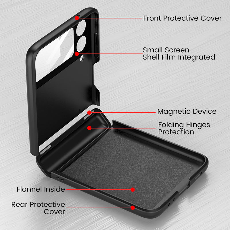 Avtoit | Luxurious Magnetic All-Inclusive Anti-Gravity Case For Samsung Galaxy Z Flip 3
