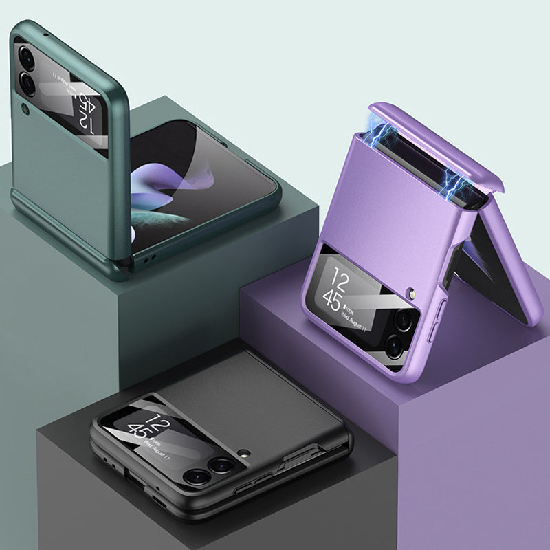 Avtoit | Luxurious Magnetic All-Inclusive Anti-Gravity Case For Samsung Galaxy Z Flip 3