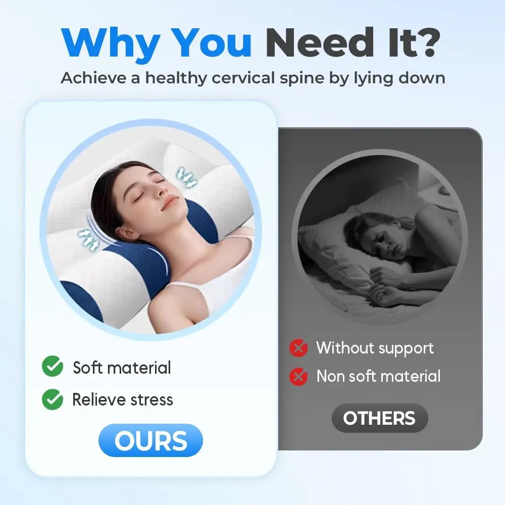 Avtoit | Goose Down Neck Pillow – Soft Travel Pillow with Ergonomic Design