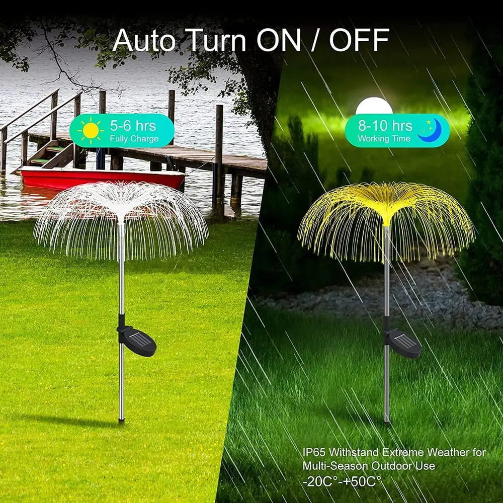 Avtoit | Garden Solar Fireworks Lamp – Glows like a floating jellyfish