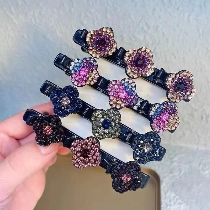 Avtoit | Braided Crystal Hair Clip – Stunning Hold for Every Occasion