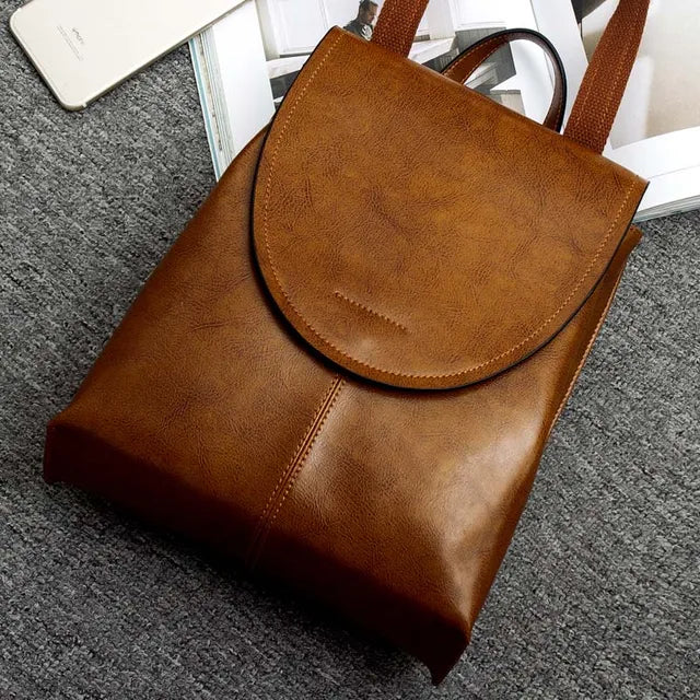 Avtoit | Trendy Leather Backpack for Women – Stylish, Versatile & Durable