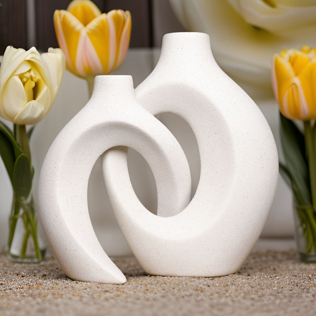 Avtoit | Gleora | Unique Flower Vases with Braided Design