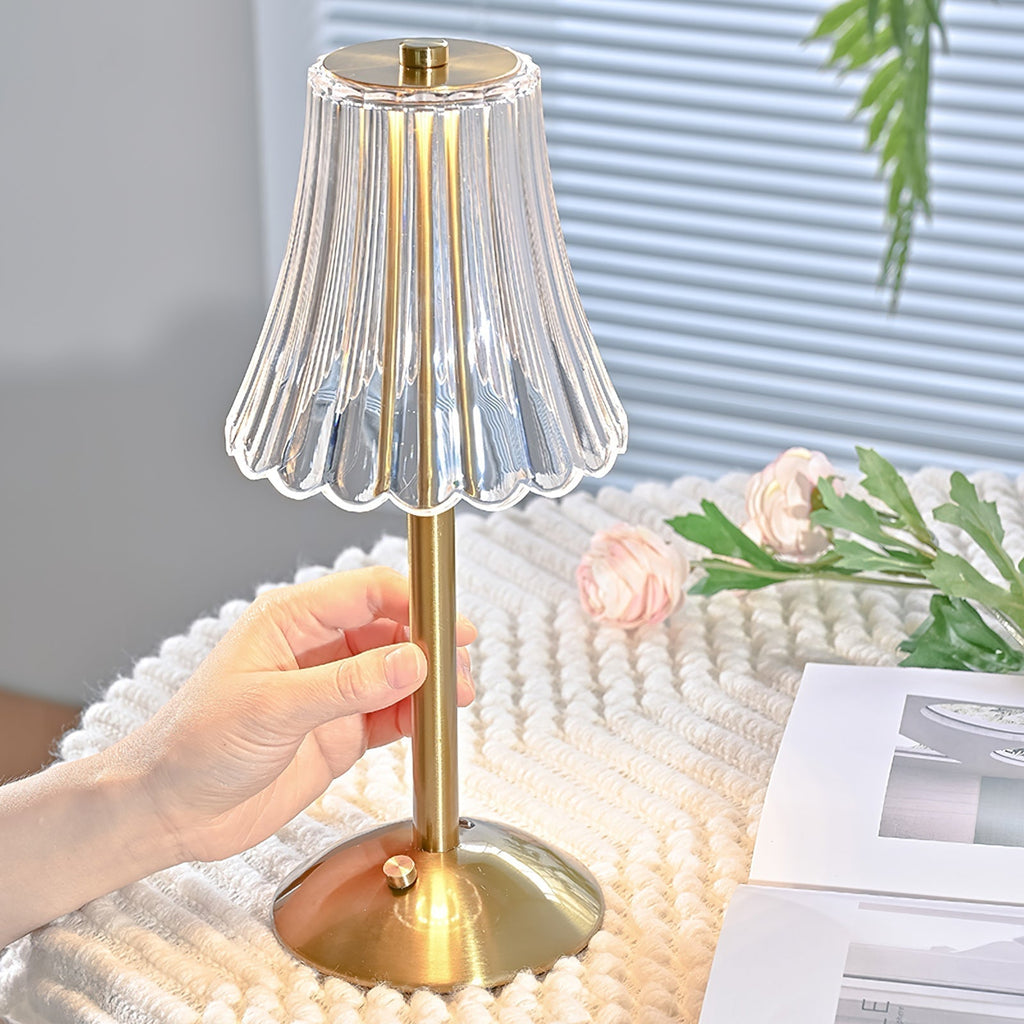 Avtoit | RadiantGold – Elegant Portable Table Lamp