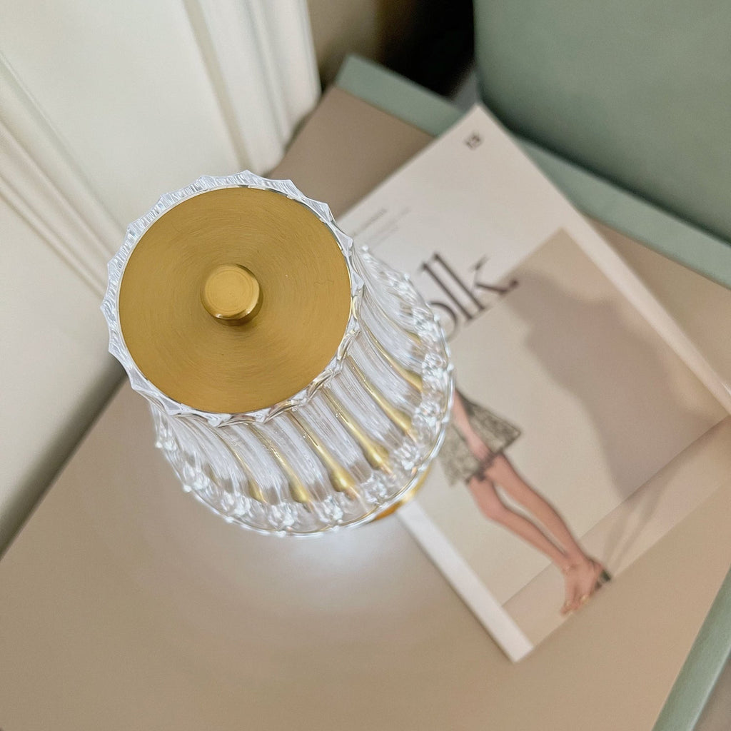 Avtoit | RadiantGold – Elegant Portable Table Lamp