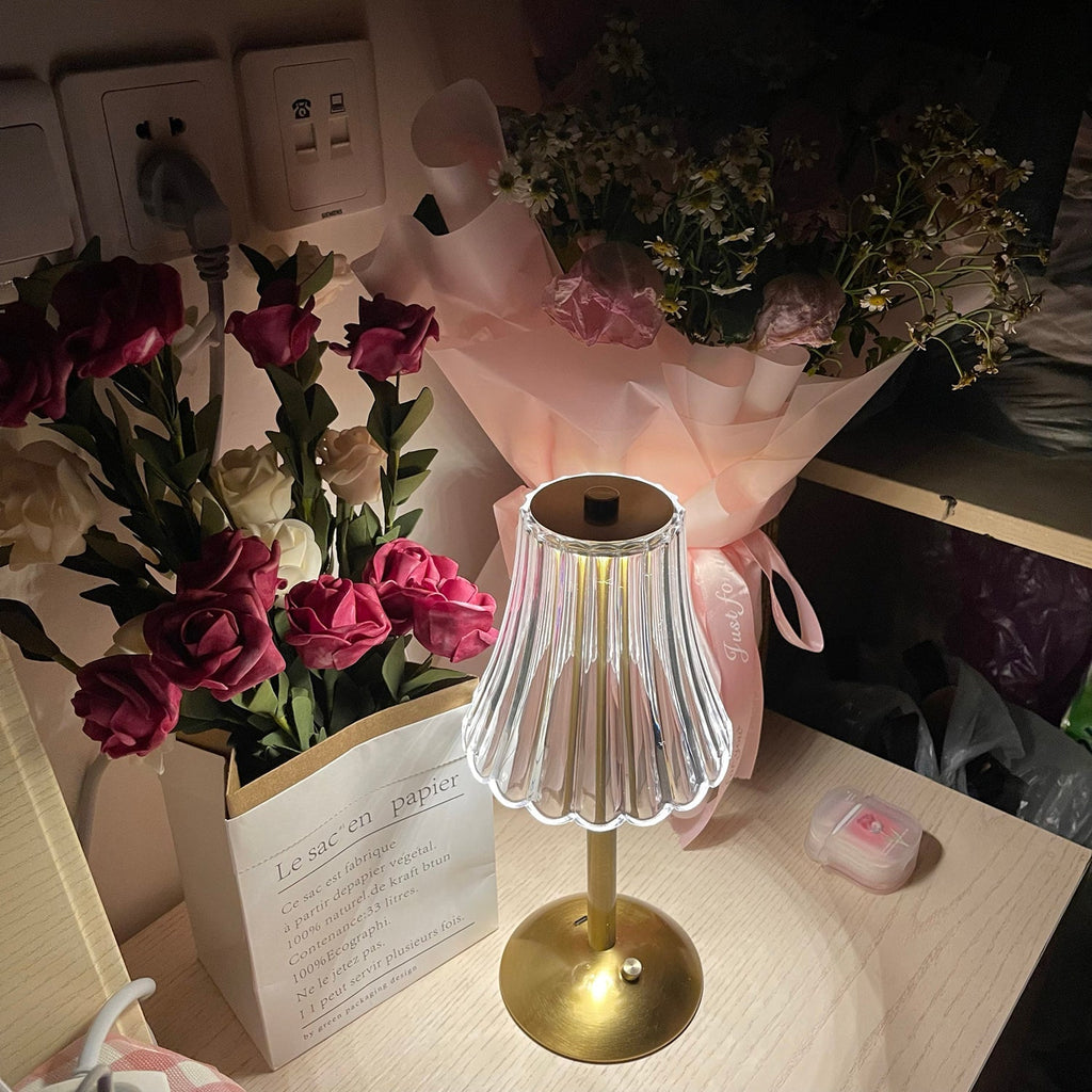 Avtoit | RadiantGold – Elegant Portable Table Lamp