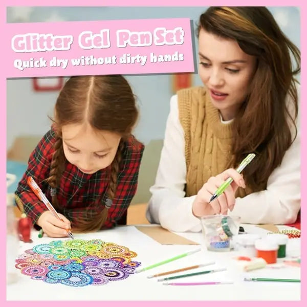 Avtoit | Glitter Gel Pen Set – Perfect for Bullet Journals & Creative Designs
