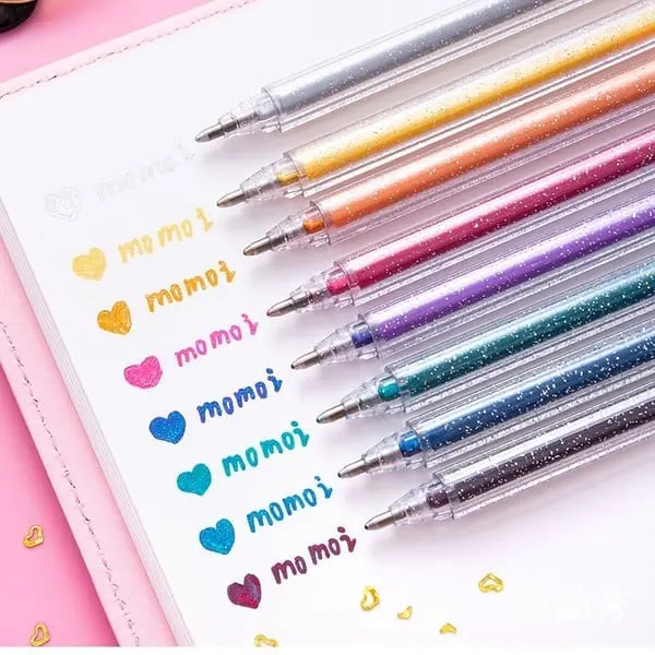 Avtoit | Glitter Gel Pen Set – Perfect for Bullet Journals & Creative Designs