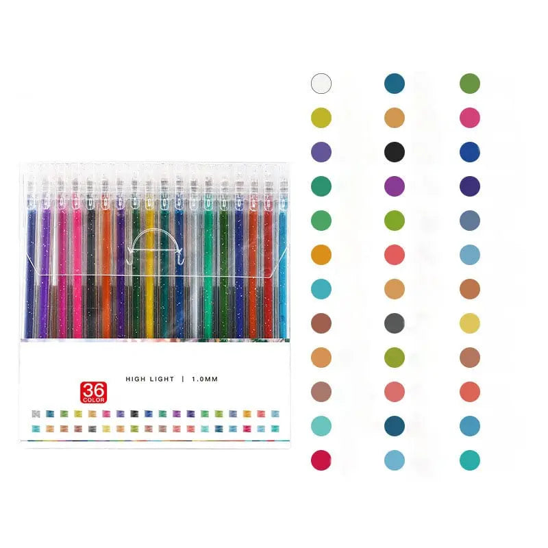 Avtoit | Glitter Gel Pen Set – Perfect for Bullet Journals & Creative Designs