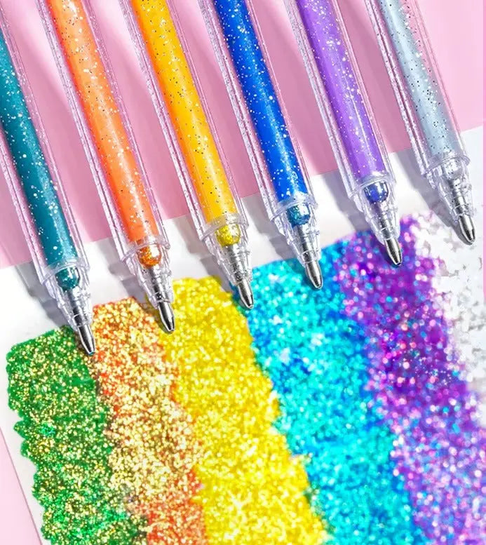 Avtoit | Glitter Gel Pen Set – Perfect for Bullet Journals & Creative Designs