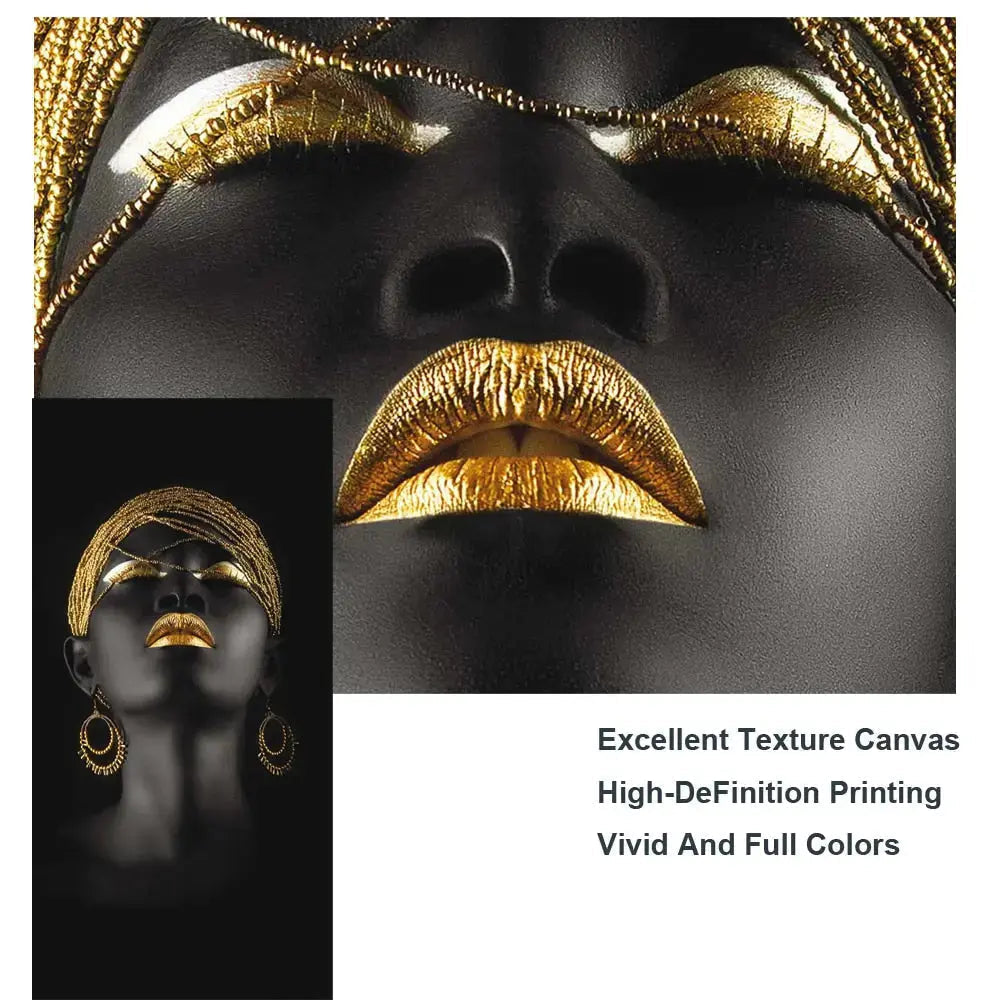 Avtoit | Golden Lady canvas art