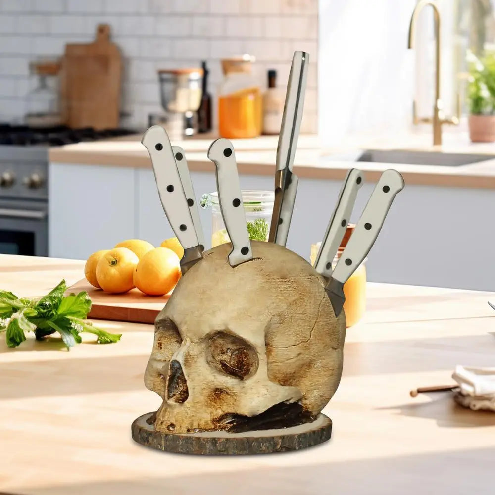 Avtoit | Gothic Skull Knife Holder