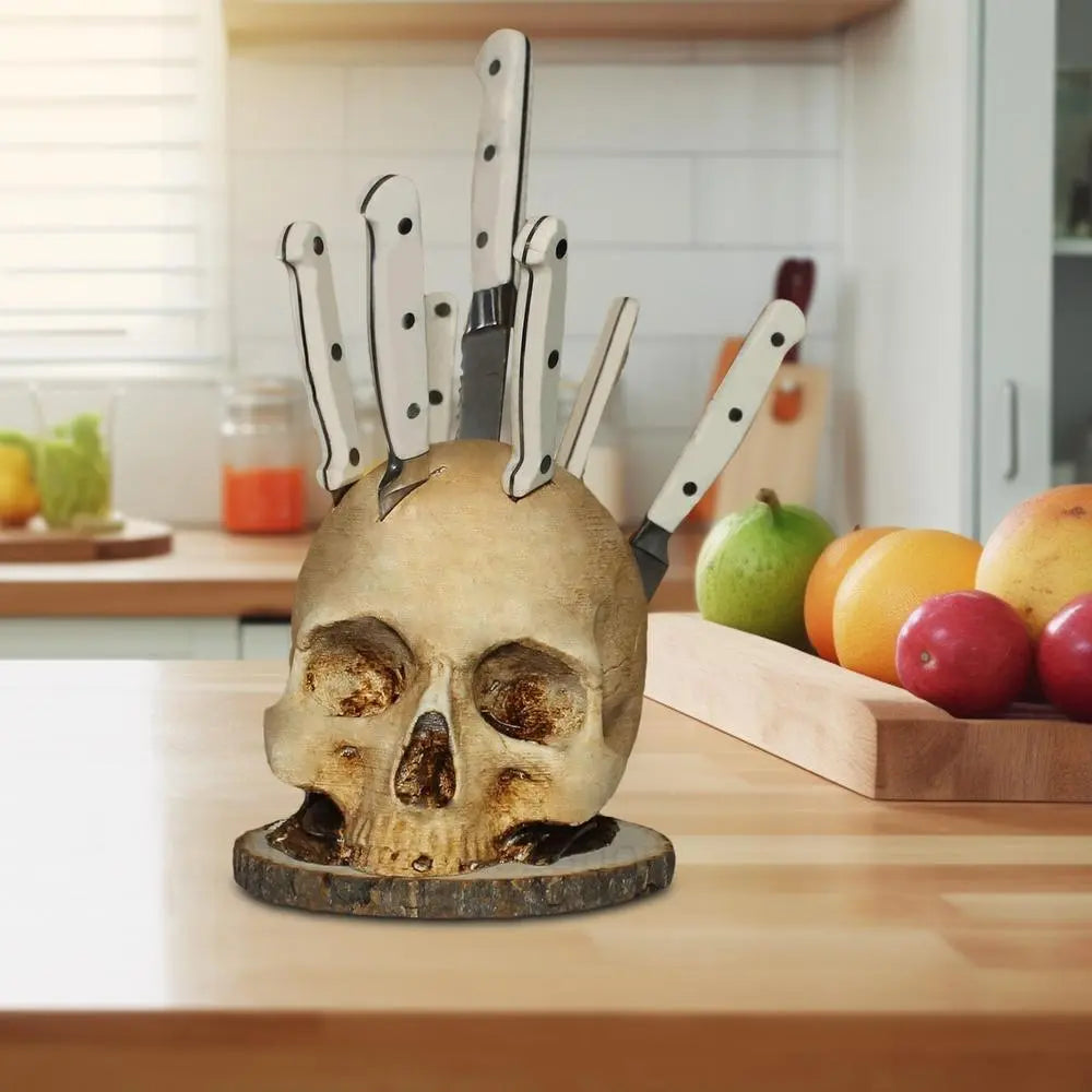 Avtoit | Gothic Skull Knife Holder