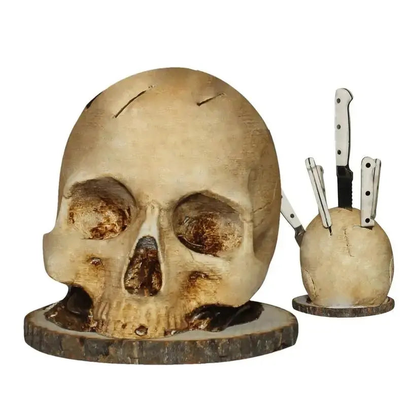 Avtoit | Gothic Skull Knife Holder