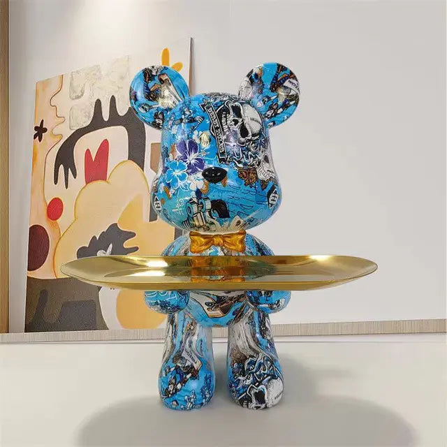 Avtoit | PawTag - Graffiti Bear Statue