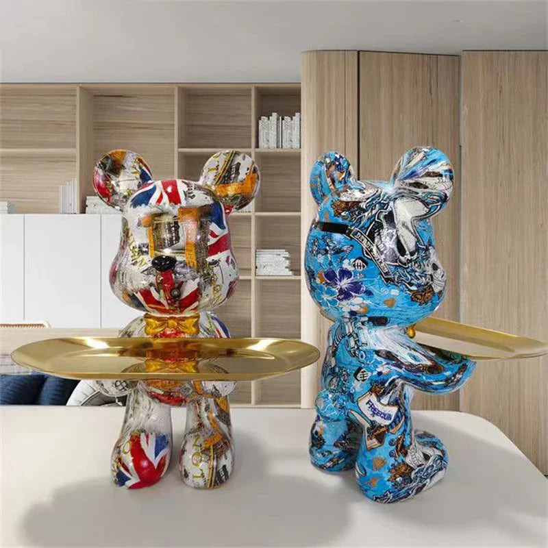 Avtoit | PawTag - Graffiti Bear Statue