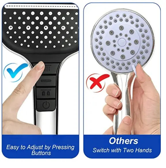 Avtoit | Large High-Pressure Shower Head – Spa-like Relaxation at Home