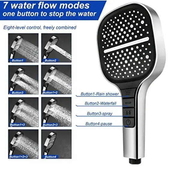 Avtoit | Large High-Pressure Shower Head – Spa-like Relaxation at Home