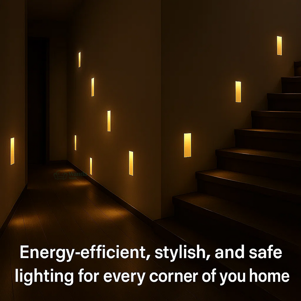 Avtoit | LED Recessed Wall Sconces | Motion Sensor. Energy-Efficient & Ideal for Hallways. Living Rooms. and Bedrooms