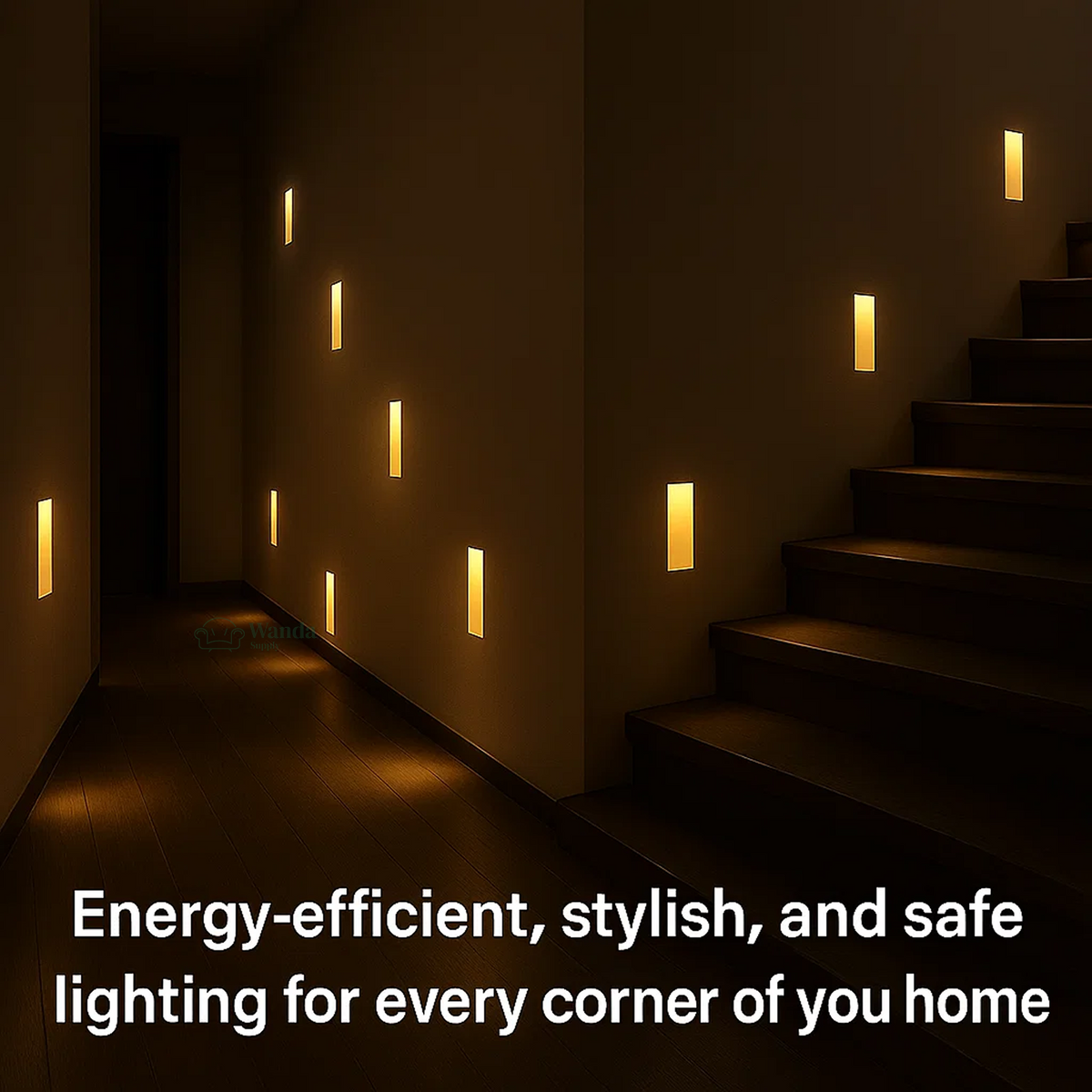 Avtoit | LED Recessed Wall Sconces | Motion Sensor. Energy-Efficient & Ideal for Hallways. Living Rooms. and Bedrooms