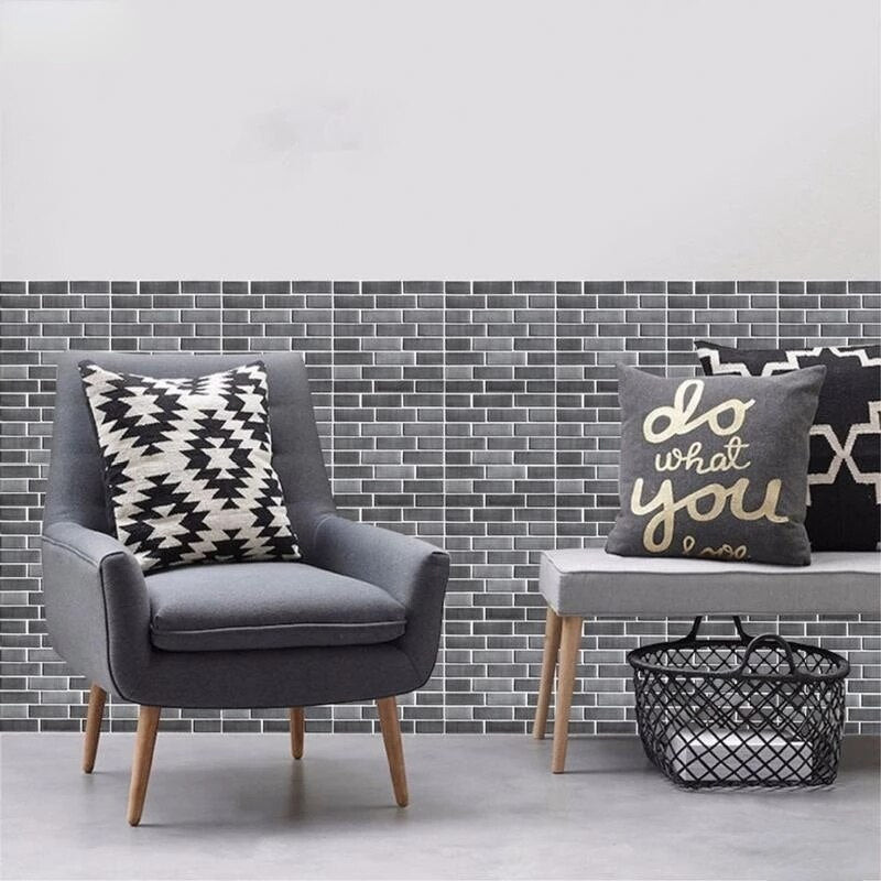 Avtoit | 3D Self-Adhesive Cobblestone Wall Stickers