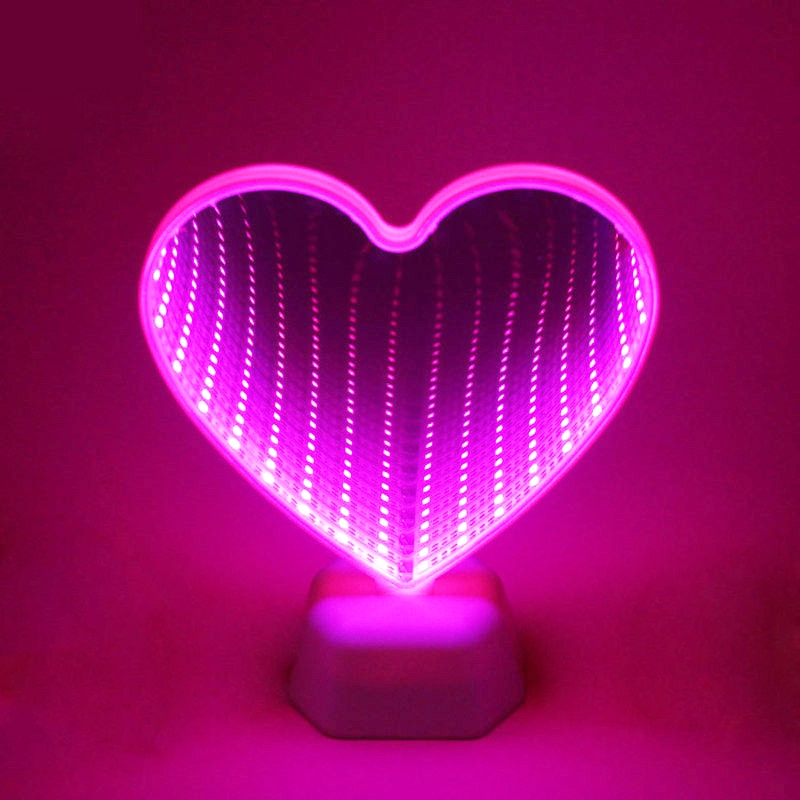 Avtoit | Heart Mirror LED Night Lamp