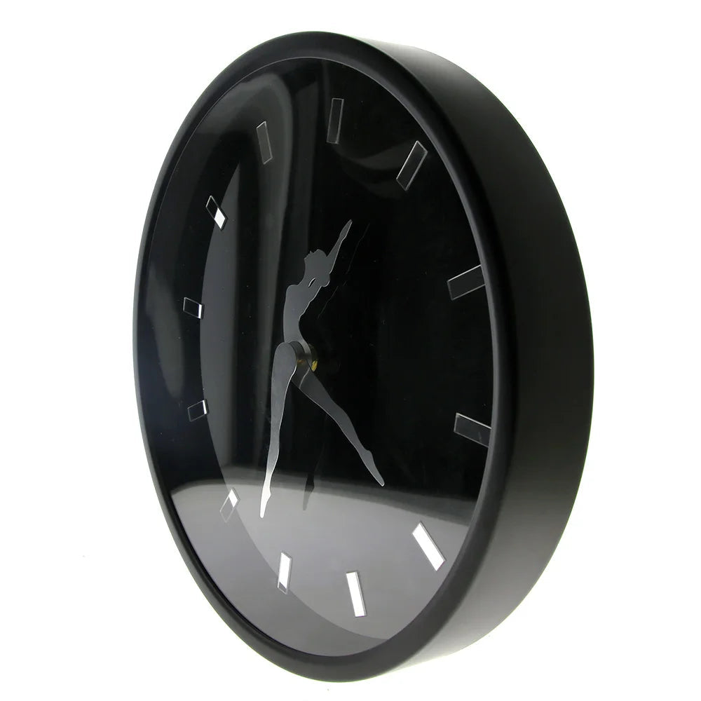 Avtoit | Dancing Ballerina Artsy Modern Wall Clock