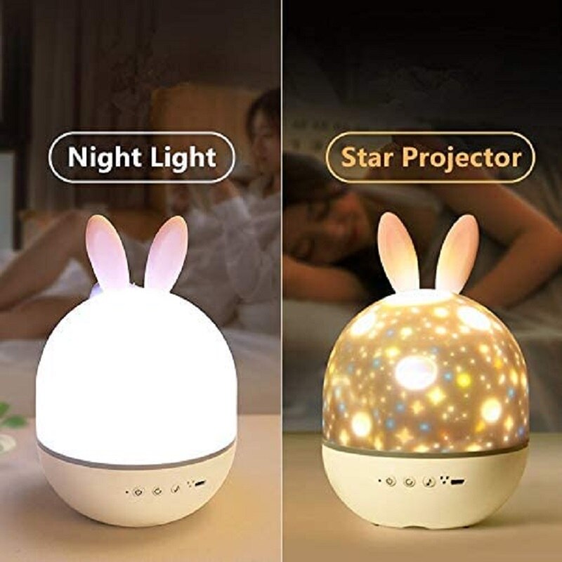 Avtoit | LED Universe Stars Bunny Projector Night Light