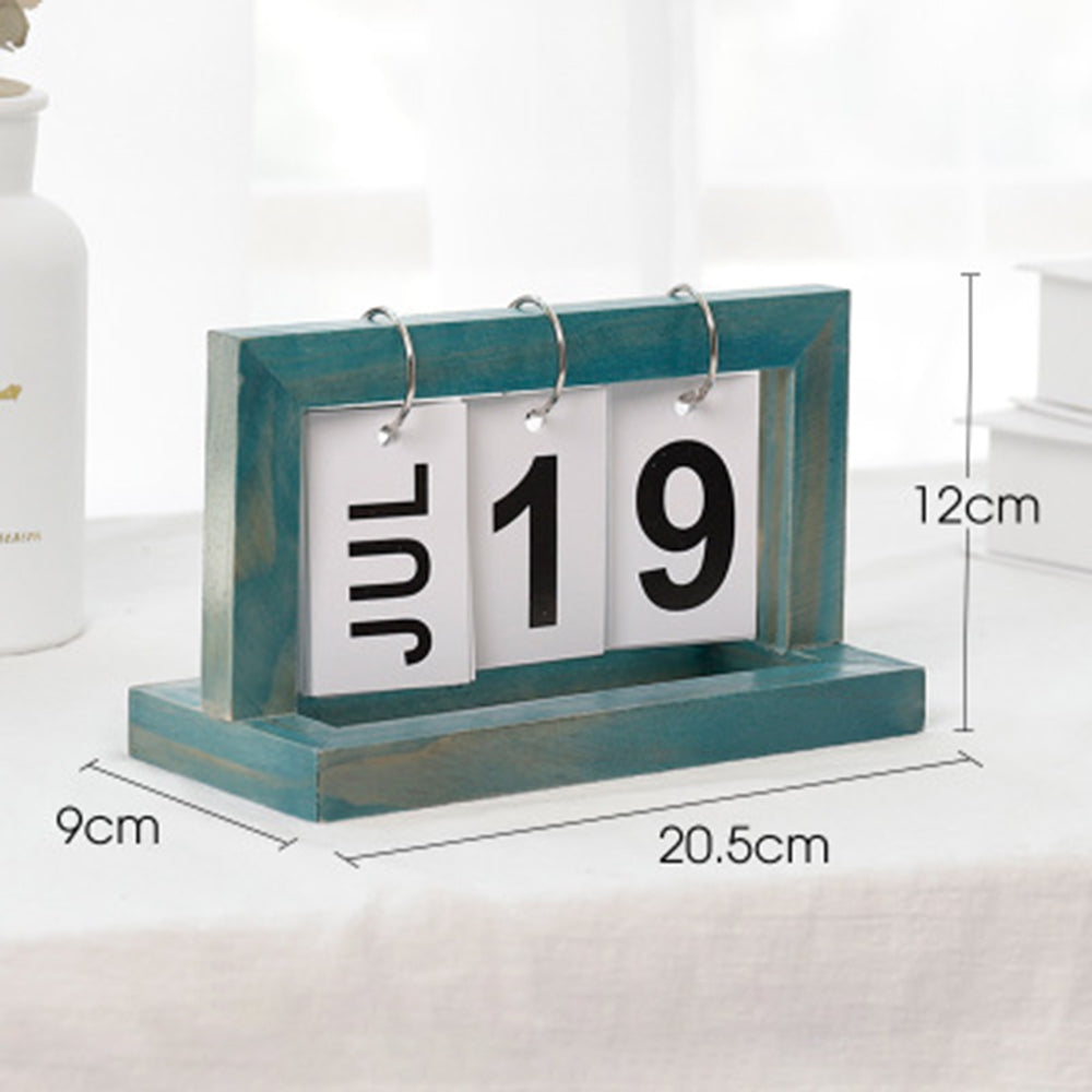 Avtoit | Wooden Flip Desktop Daily Calendar