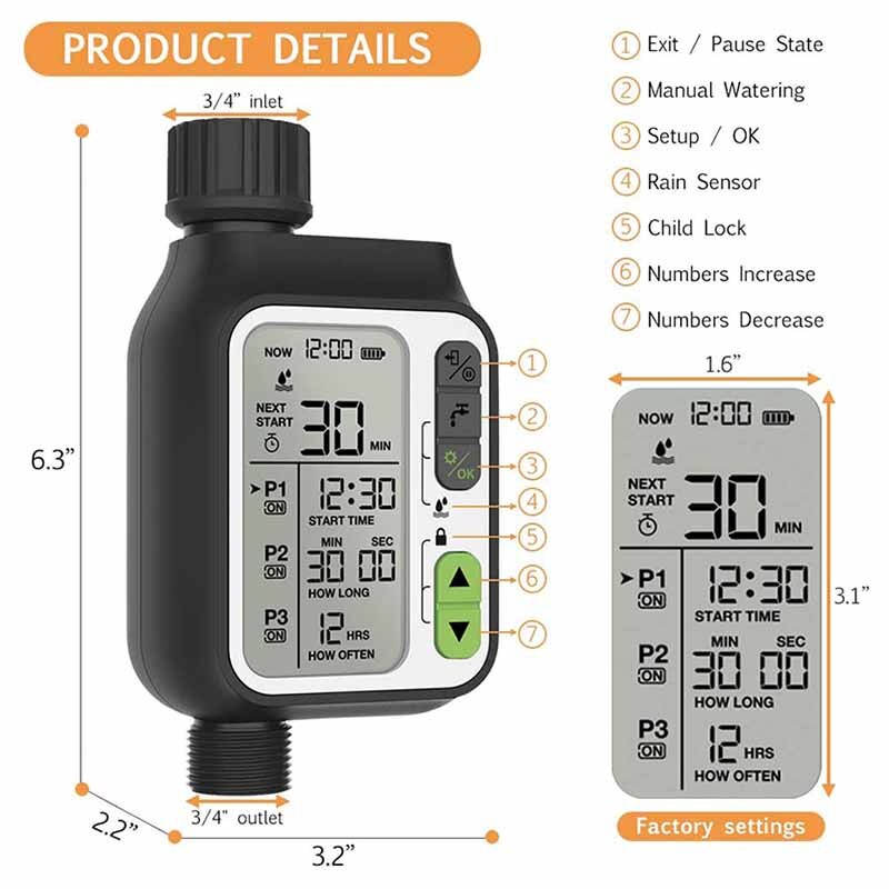 Avtoit | Automatic Garden Watering Timer Sensor