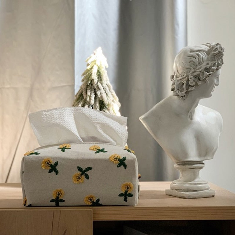 Avtoit | Japanese Style Environment Friendly Flower Tissue Box