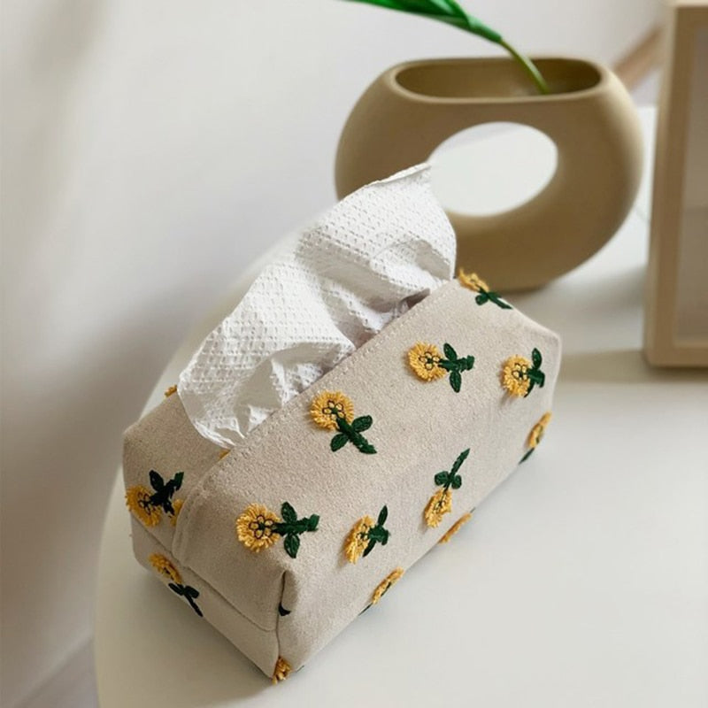 Avtoit | Japanese Style Environment Friendly Flower Tissue Box