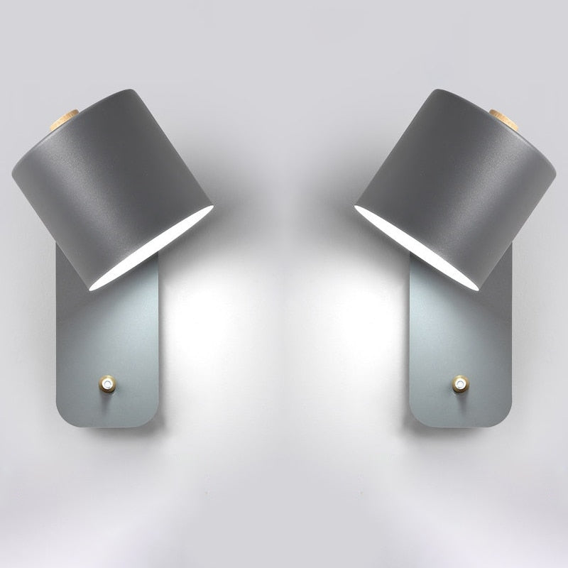 Avtoit | Modern LED Wall Light with Switch – Indoor Wall Sconce for Home Decor