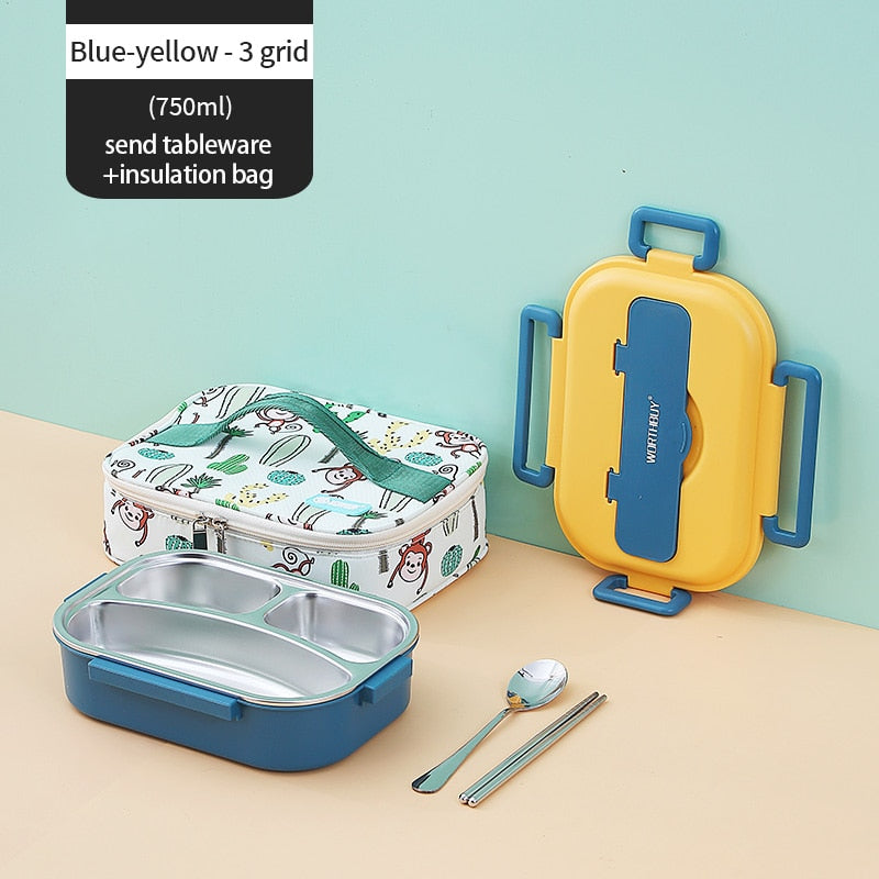 Avtoit | Stainless Steel Multiple Compartment Children's Lunchbox