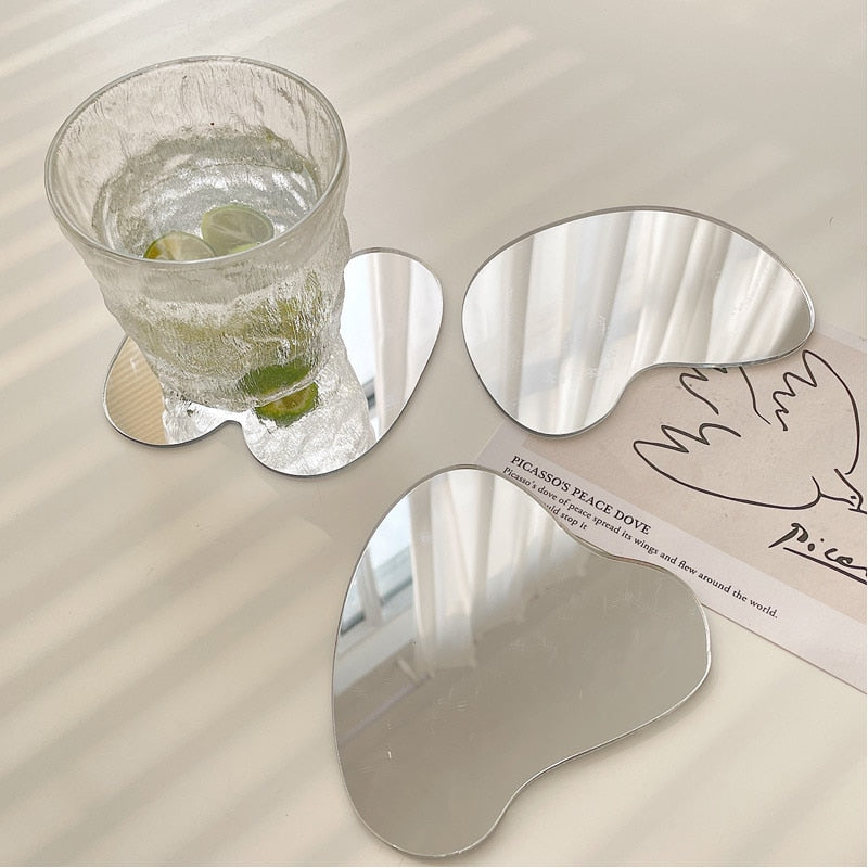 Avtoit | Nordic Irregular Mirror Drink Coaster