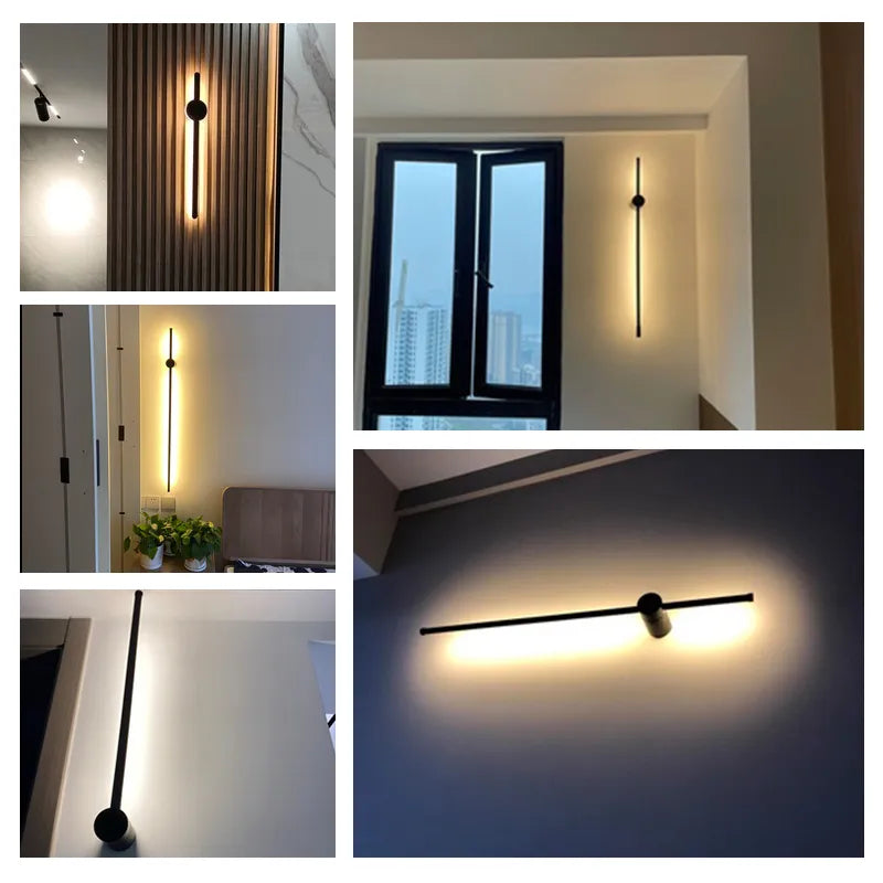 Avtoit | NordicRod – Minimalist Wall Lamp with Plug for Chic Interiors