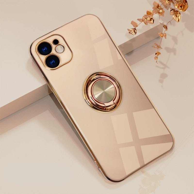 Avtoit | iPhone Case with Metal Stand Ring