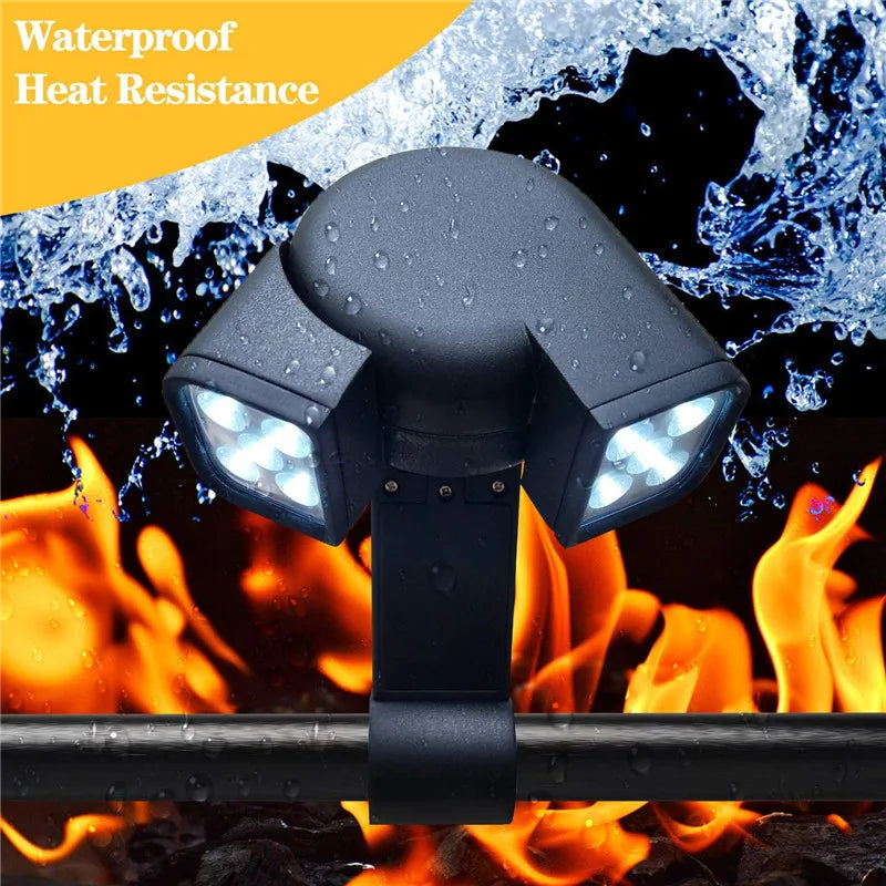 Avtoit | GrillLume LED Grill lamp | 360° Rotatable | Heat Resistant & Super Bright | For BBQ & Outdoor