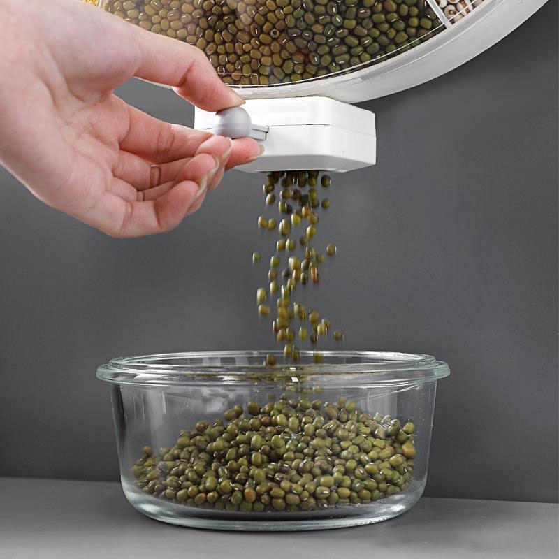 Avtoit | Whirling Box - Rotating Food Grain Storage Container