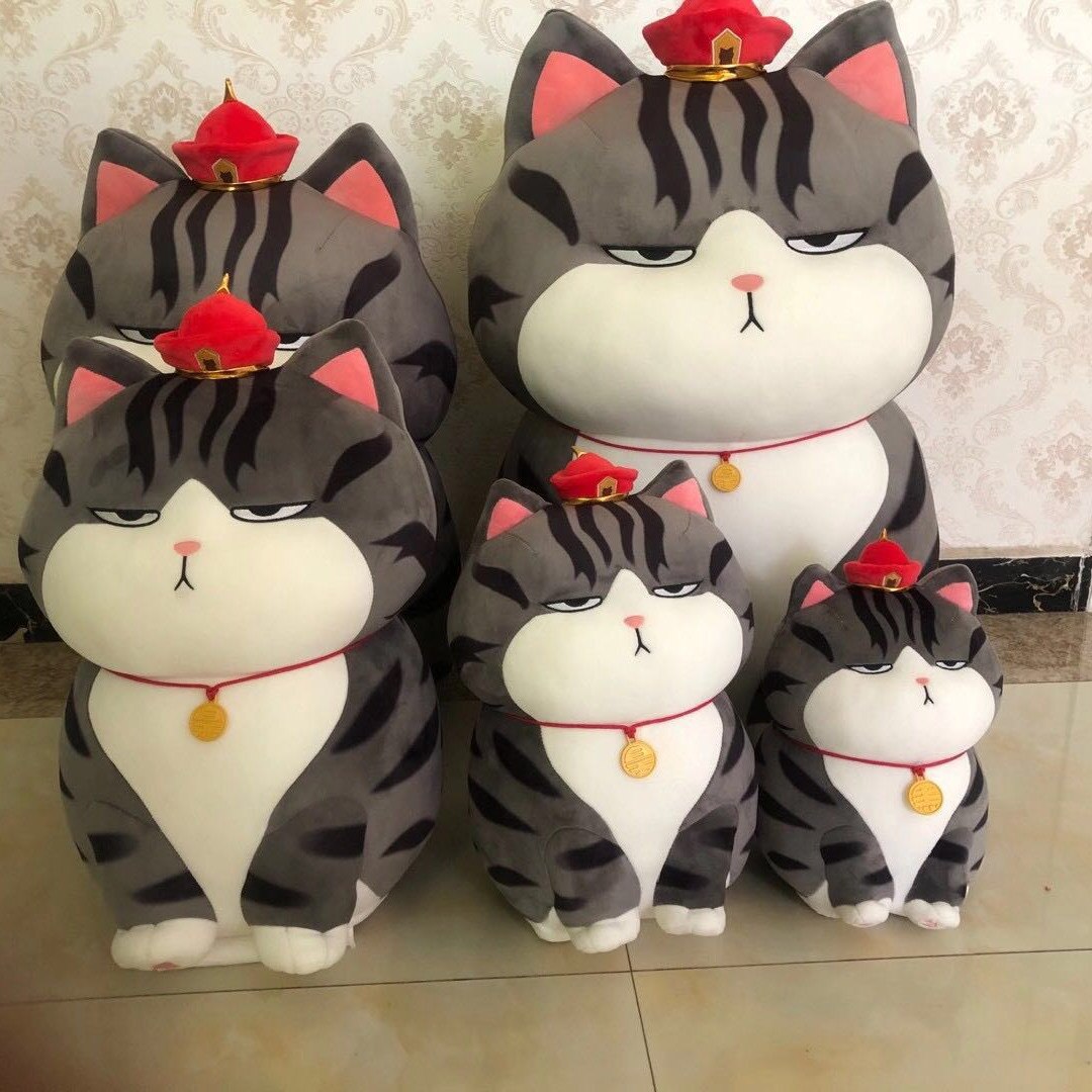 Avtoit | Moody Cat Soft Cuddly Plush Pillow