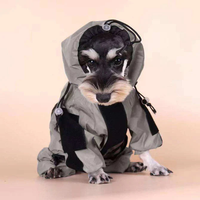 Avtoit | Waterproof Dog Coat with Legs – Reflective Dog Rain Jacket for Small & Large Breeds | Best Rain Coat for Dogs UK