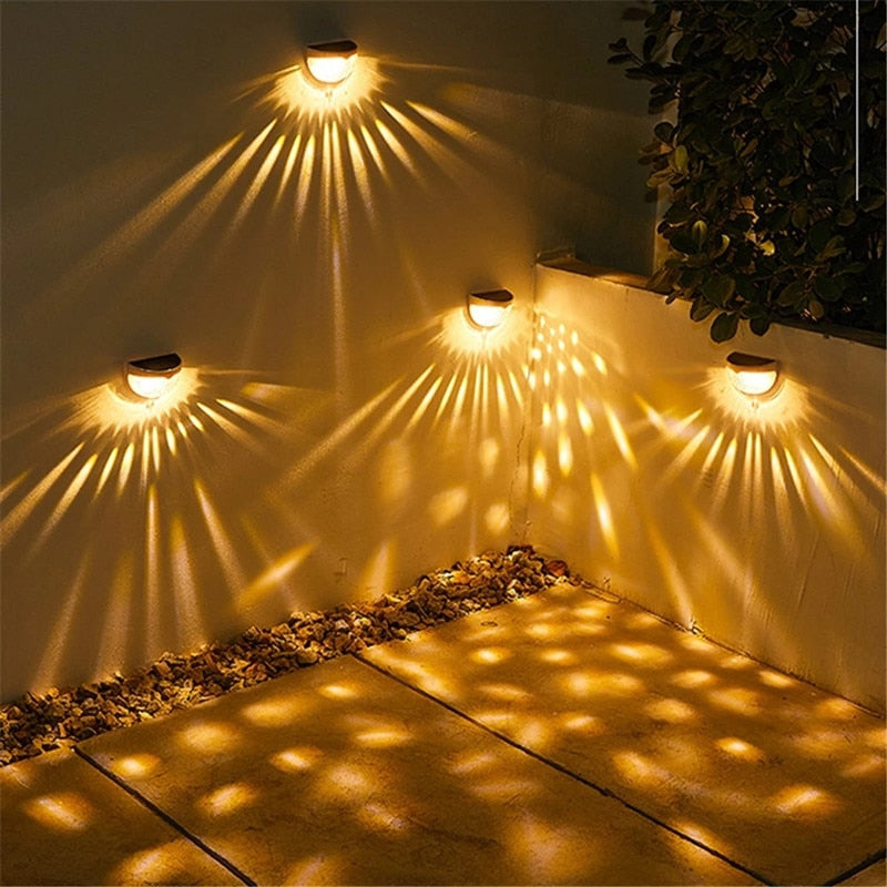 Avtoit | NoirRay – Solar Wall Lamp with Elegant Modern Glow